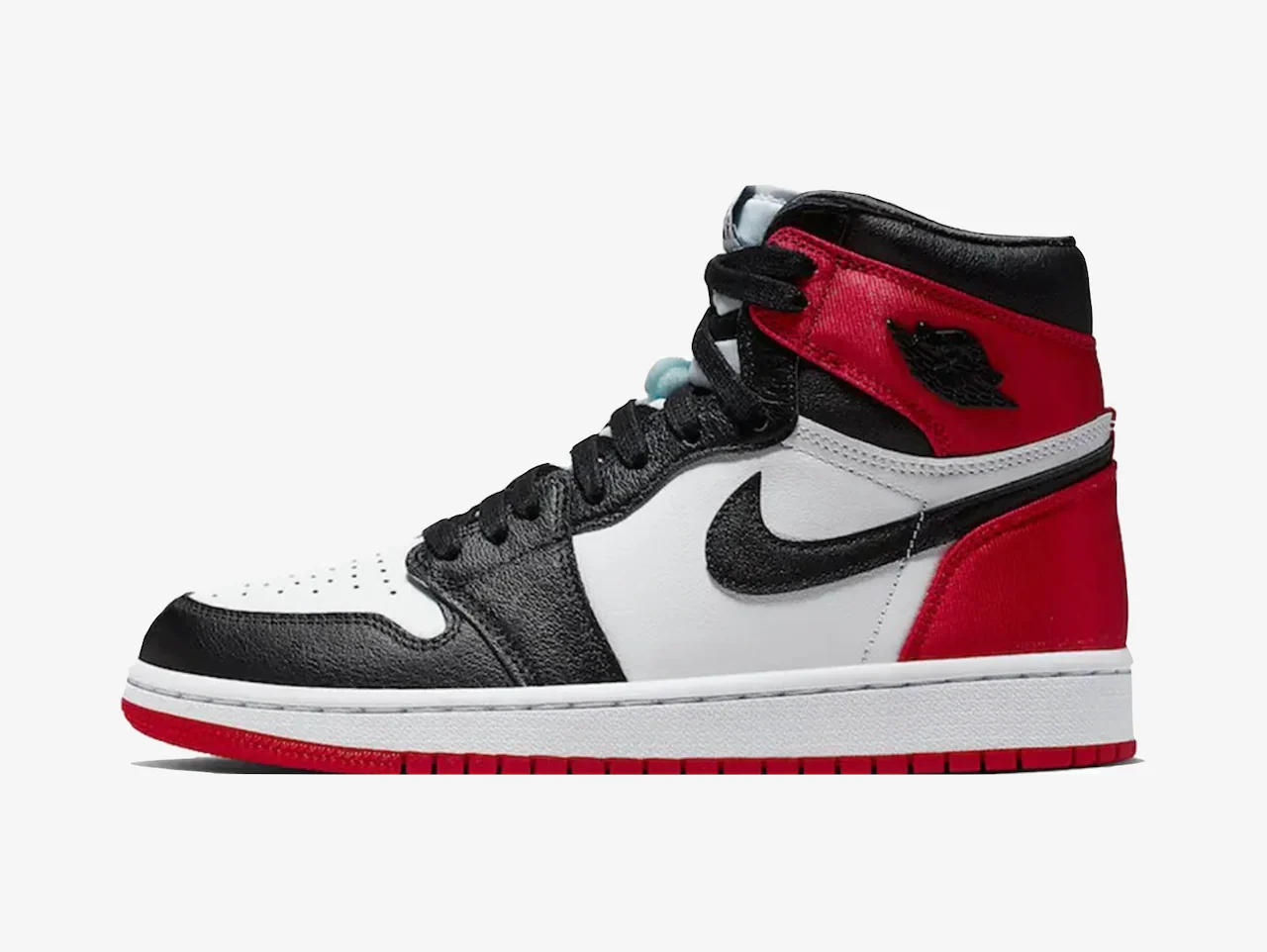 Air Jordan 1 High Satin Black Toe (W)