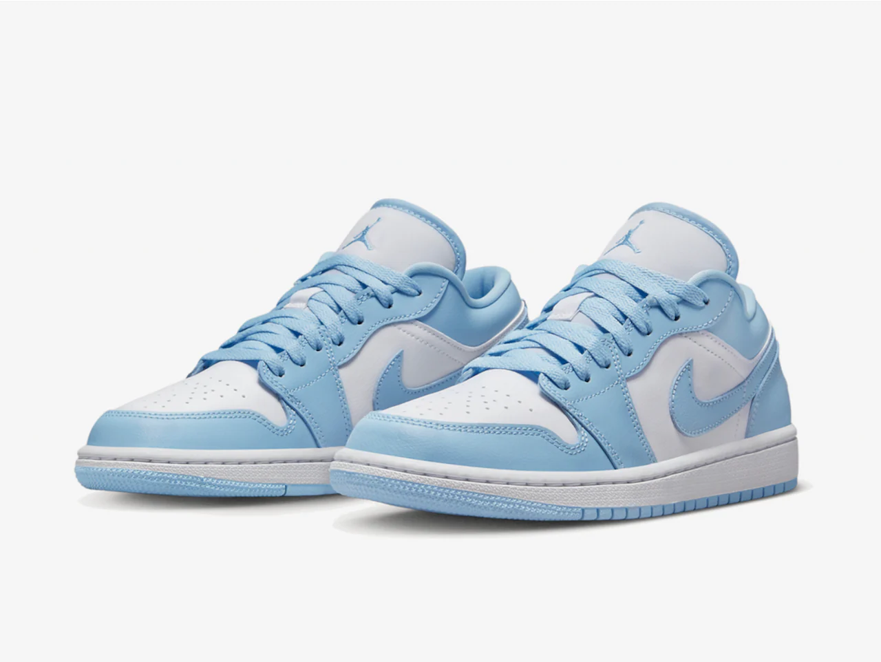 Air Jordan 1 Low White Aluminum (W) - Image 2