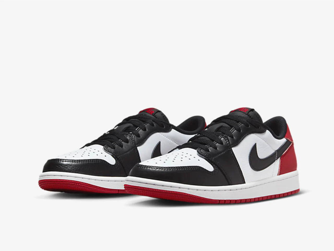 Air Jordan 1 Low Black Toe 2023 - Image 2