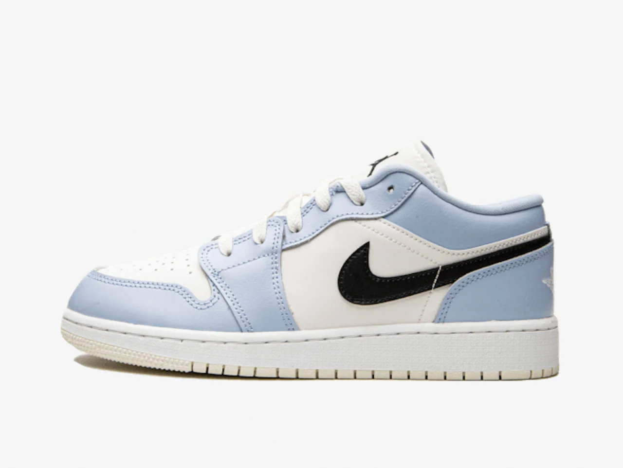 Air Jordan 1 Low Ice Blue Black (GS)