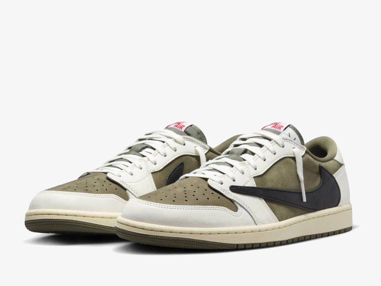 Air Jordan 1 Low Travis Scott Medium Olive - Image 2