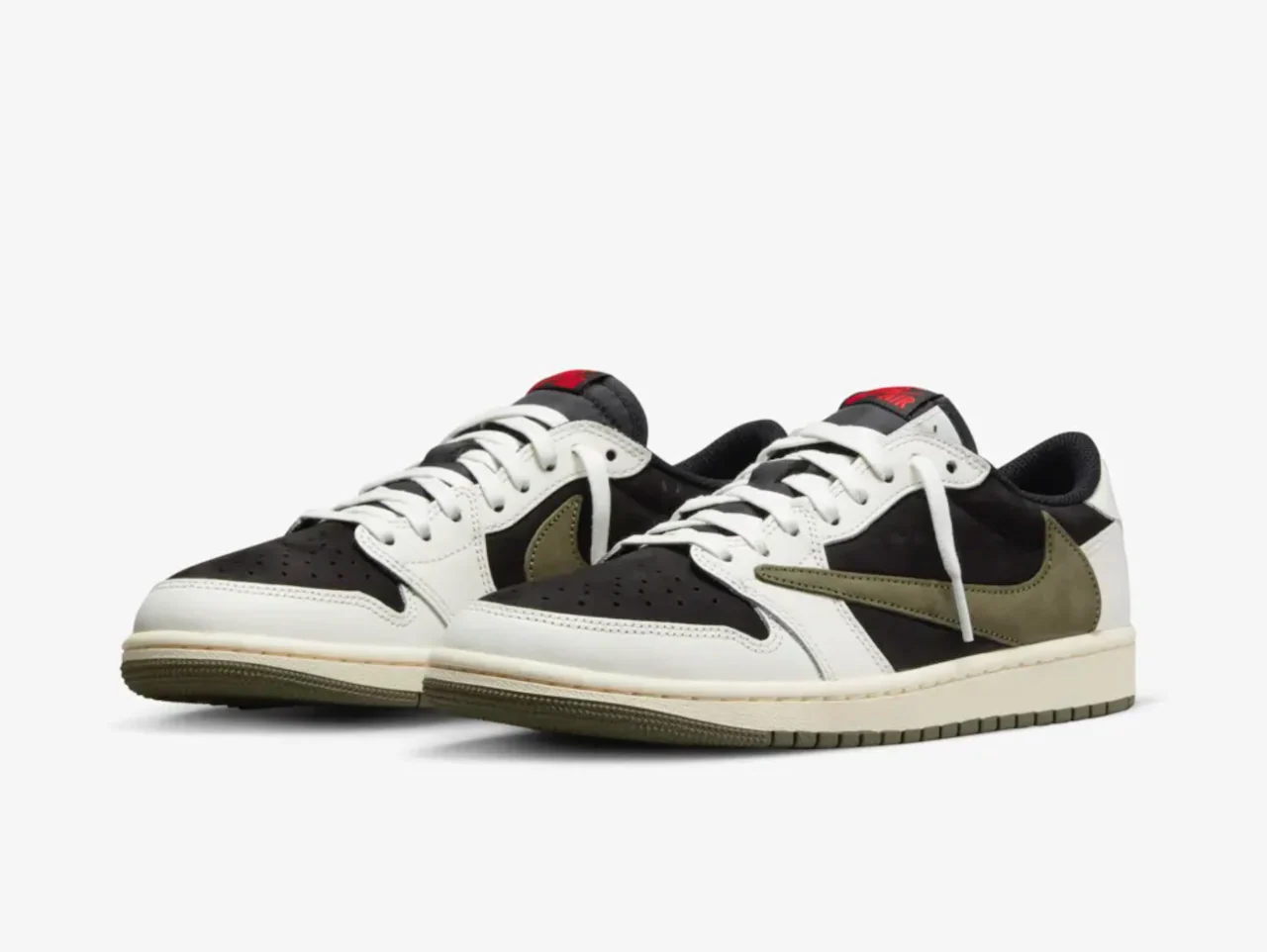 Air Jordan 1 Low Travis Scott Olive (W) - Image 2