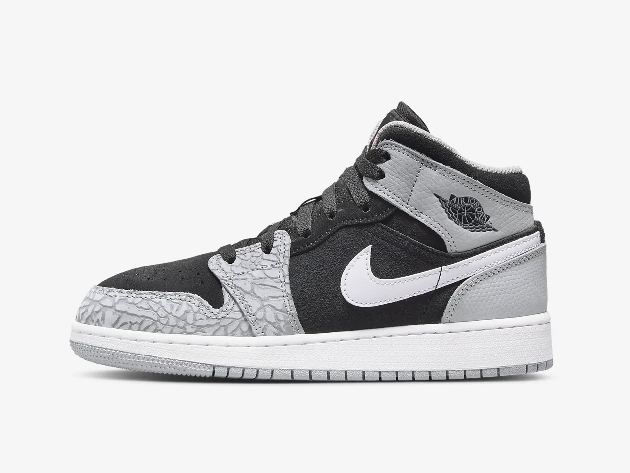 Air Jordan 1 Mid Elephant Toe