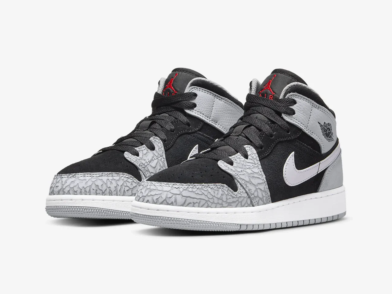 Air Jordan 1 Mid Elephant Toe - Image 2
