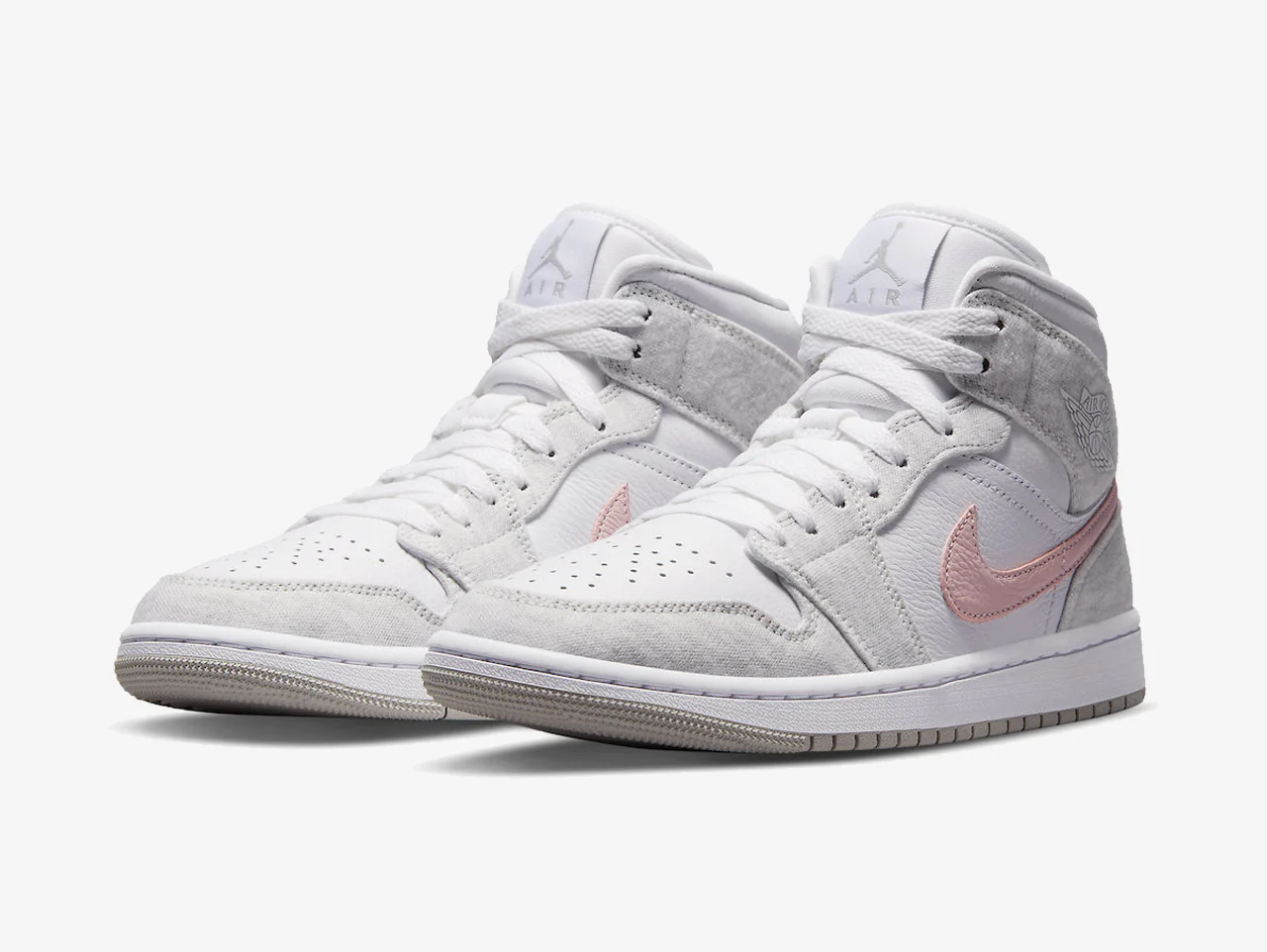 Air Jordan 1 Mid SE Light Iron Ore (W) - Image 2