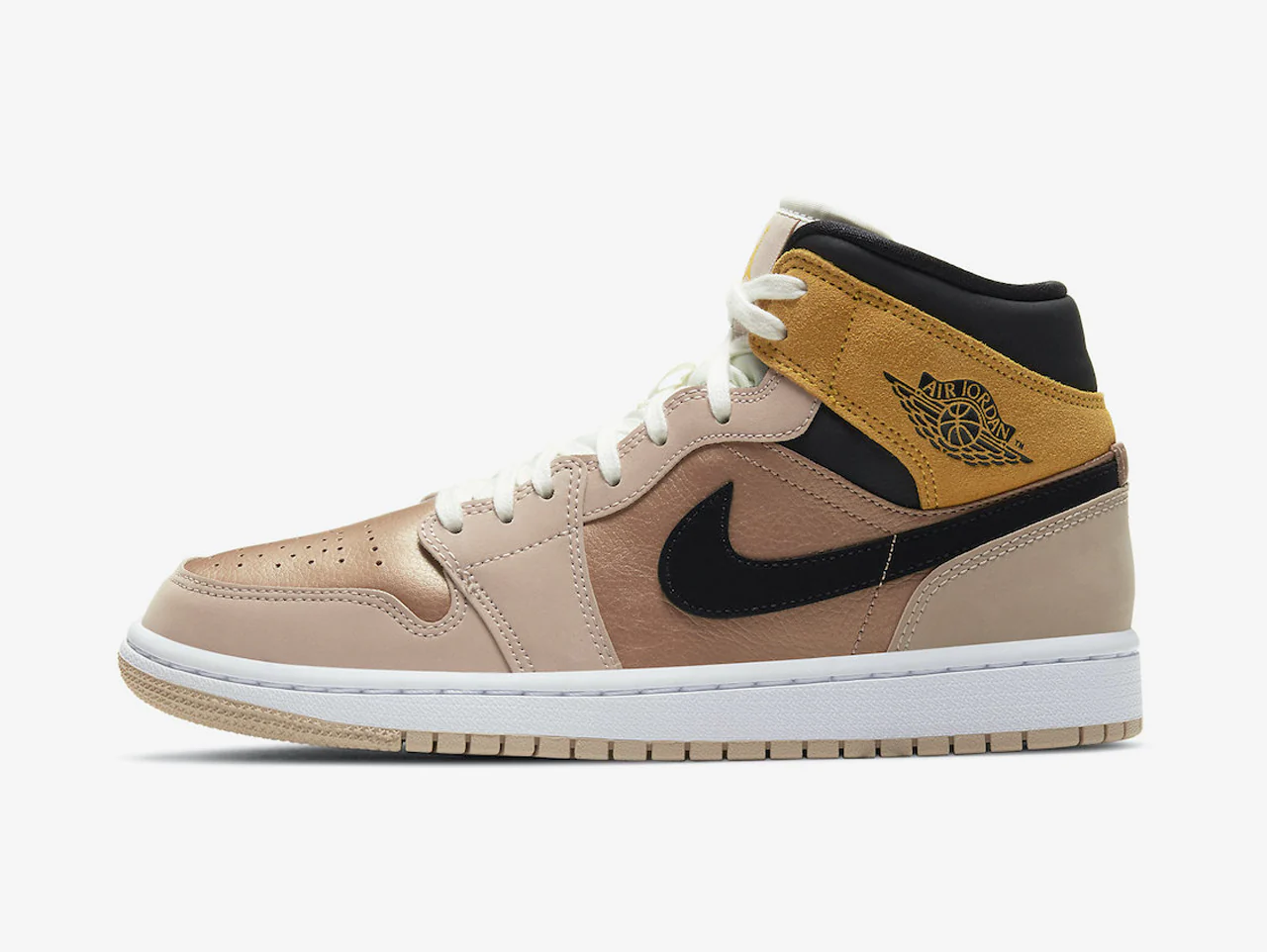 Air Jordan 1 Mid Particle Beige (W)