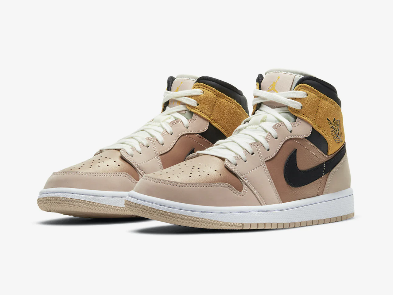 Air Jordan 1 Mid Particle Beige (W) - Image 2