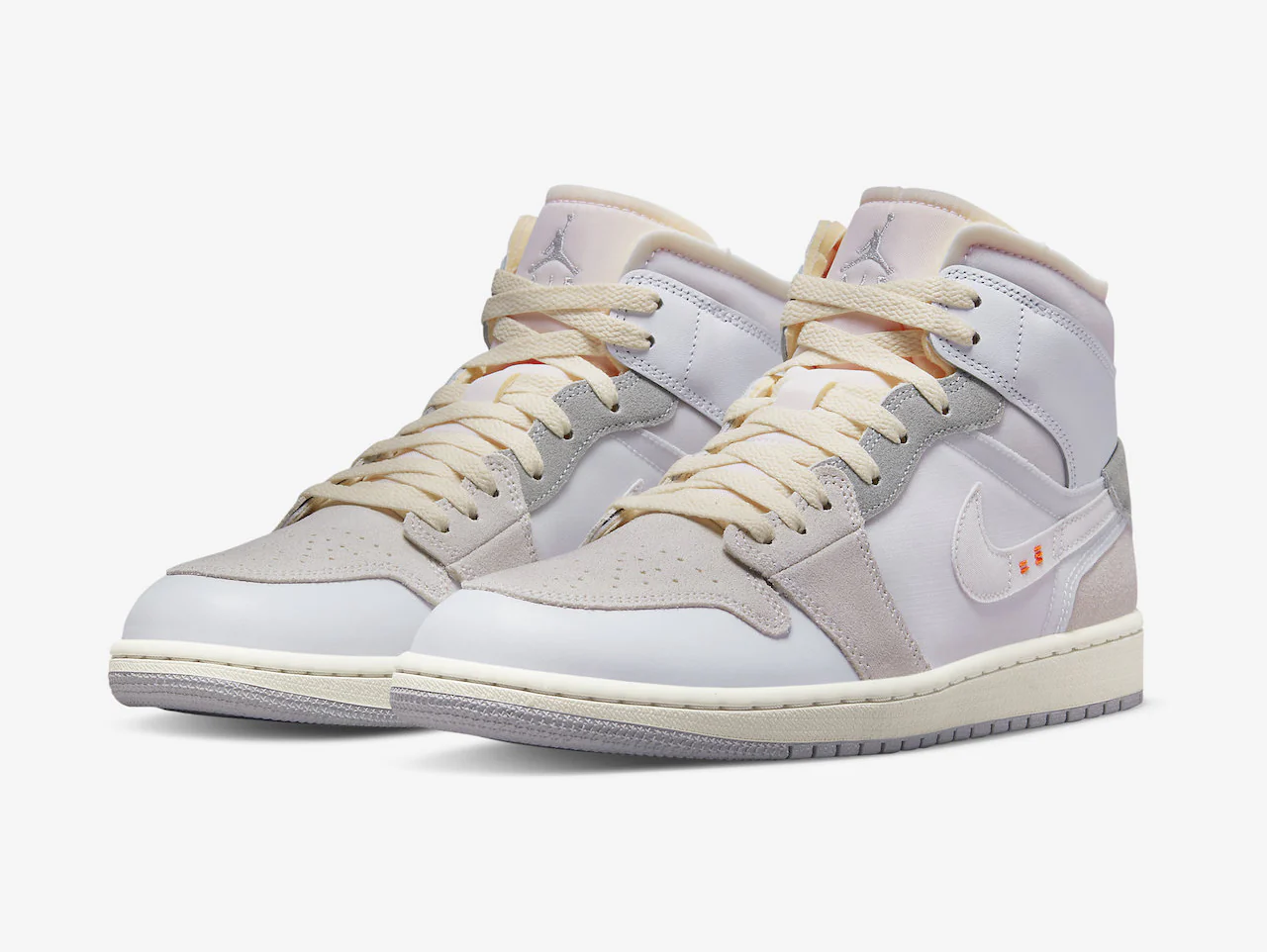 Air Jordan 1 Mid SE Craft White - Image 2