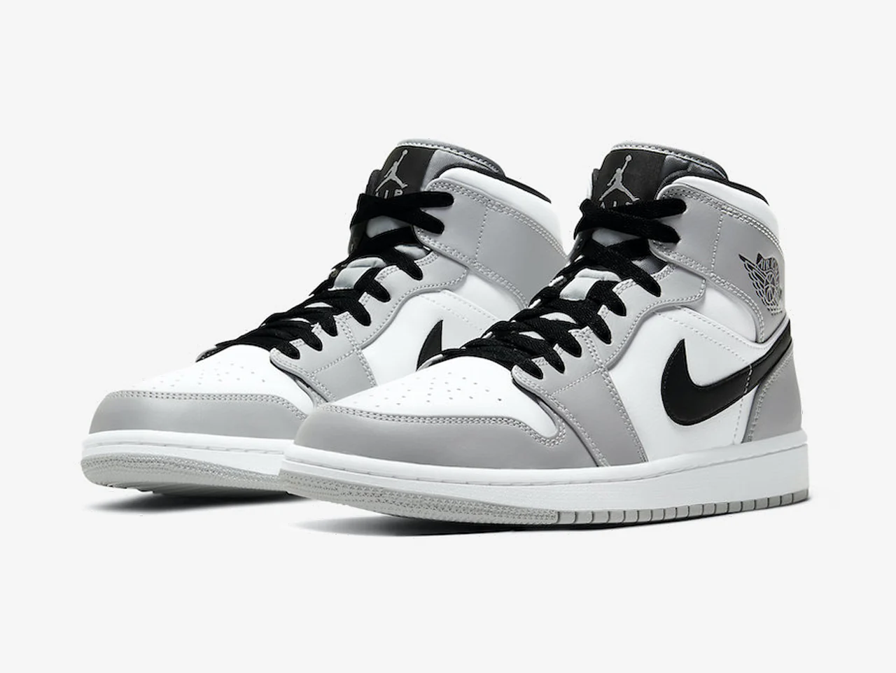 Air Jordan 1 Mid Smoke Grey - Image 2
