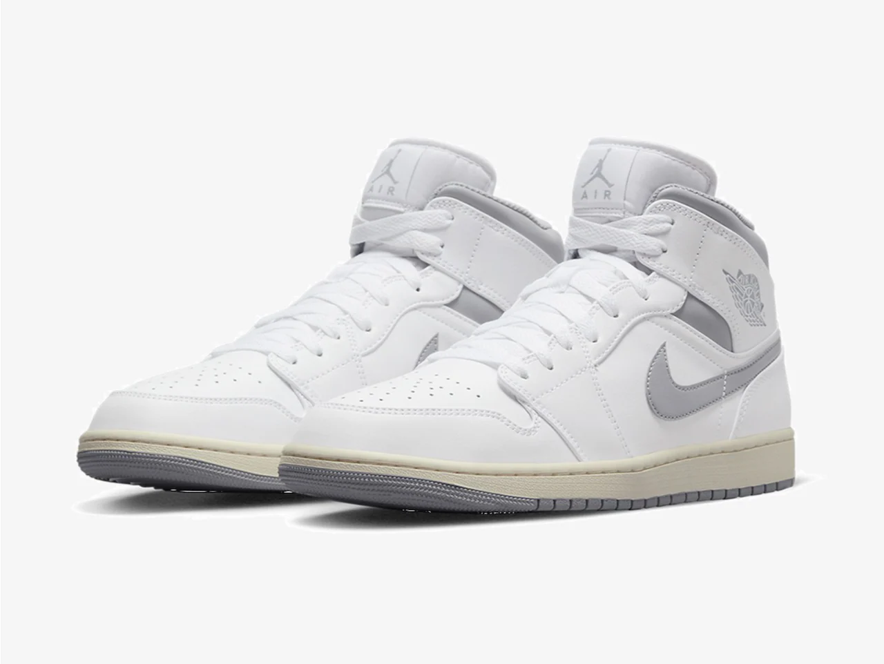 Air Jordan 1 Mid Vintage Grey - Image 2