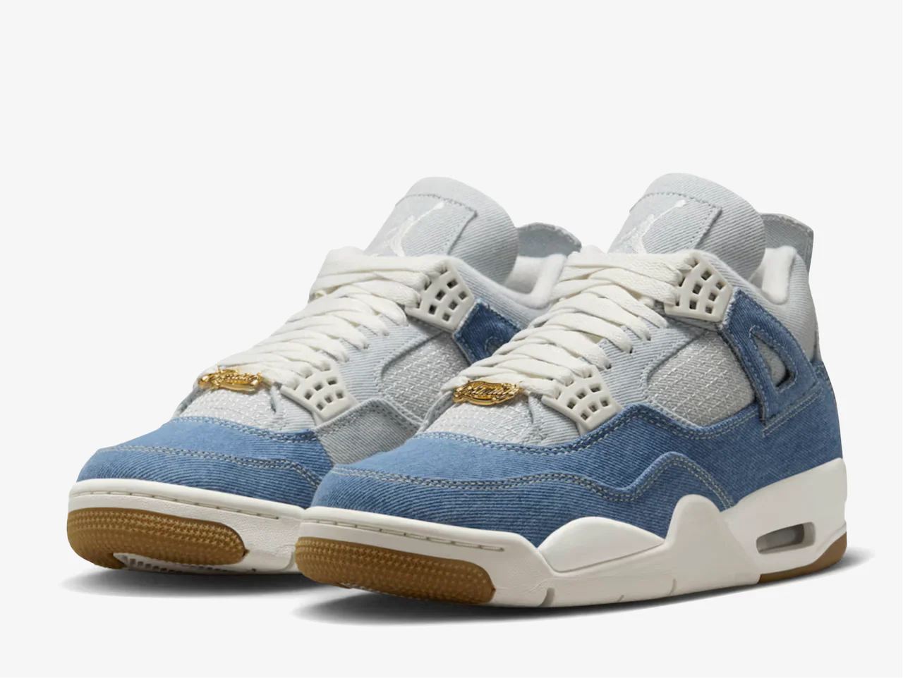 Air Jordan 4 Denim Worn Blue (W) - Image 2