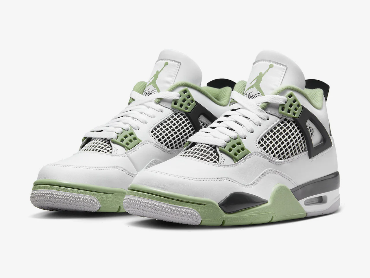 Air Jordan 4 Seafoam (W) - Image 2