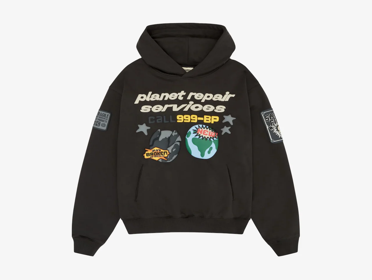 Broken Planet Hoodie Planet Repair Services