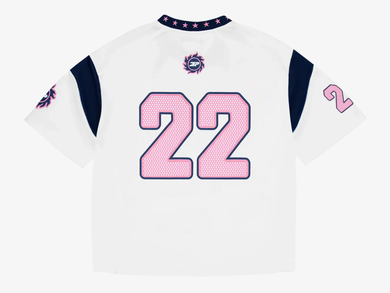 Broken Planet All Star Jersey Navy Pink - Image 2