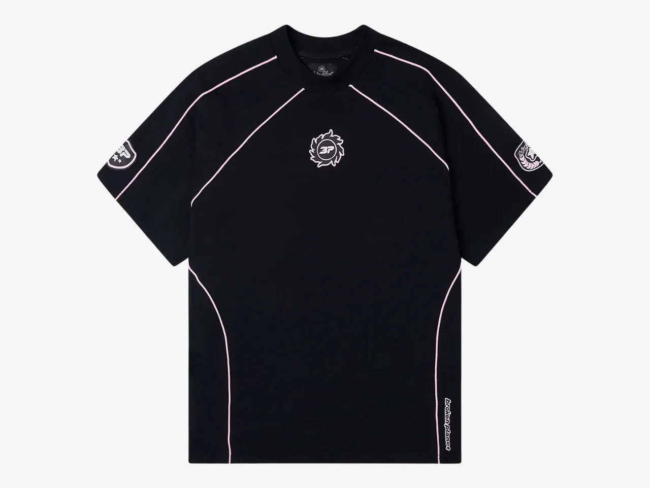 Broken Planet Performance T-Shirt Jersey Black Pink