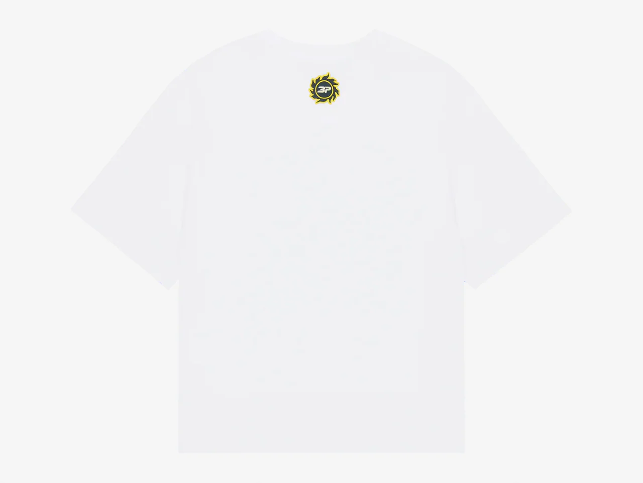 Broken Planet T-Shirt Grid White - Image 2