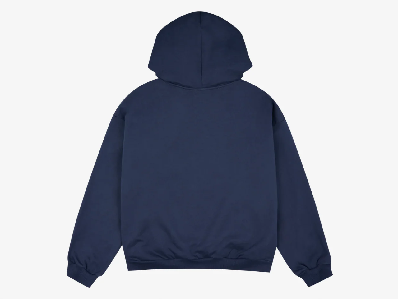 Broken Planet Zip-Up Hoodie Deep Navy - Image 2