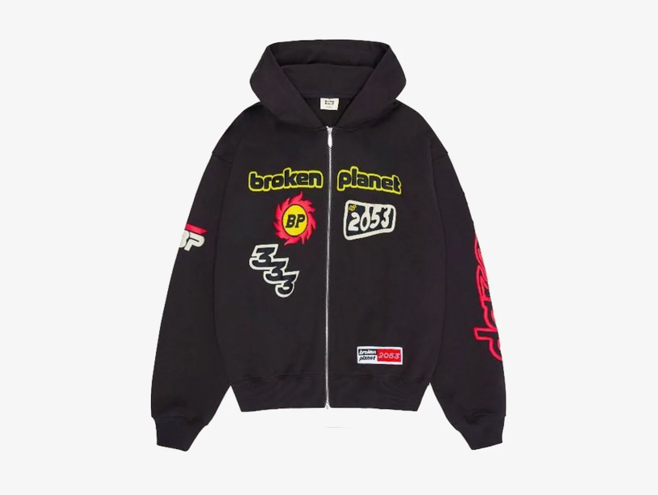 Broken Planet Zip-Up Hoodie Performance