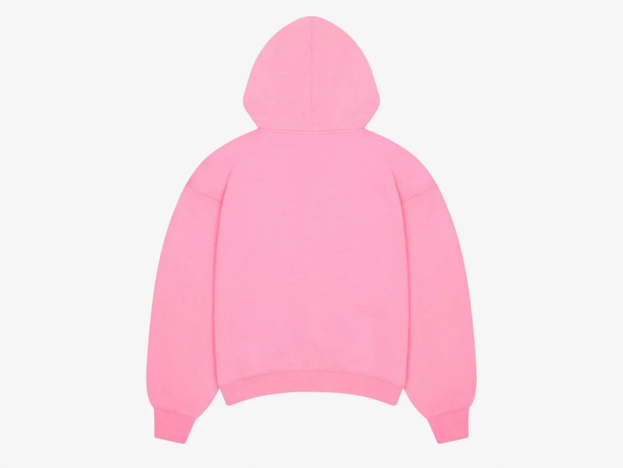 Broken Planet Zip-Up Hoodie Candy Pink - Image 2