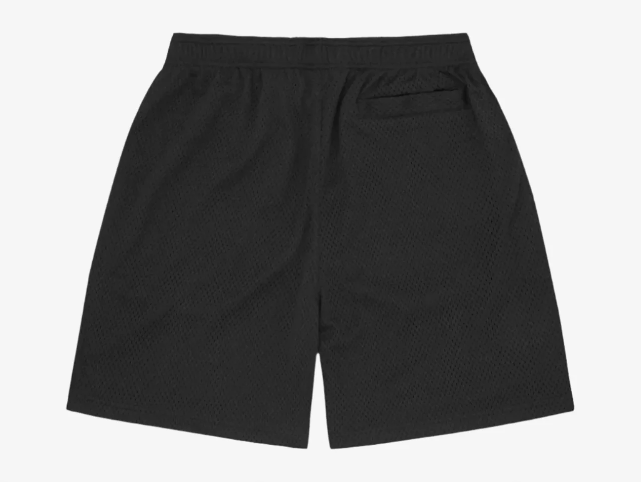 Corteiz Alcatraz Mesh Shorts Black White - Image 2