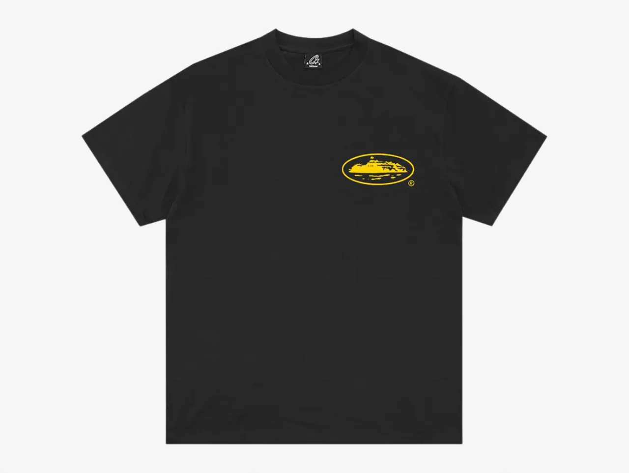 Corteiz Island T-Shirt Black Yellow