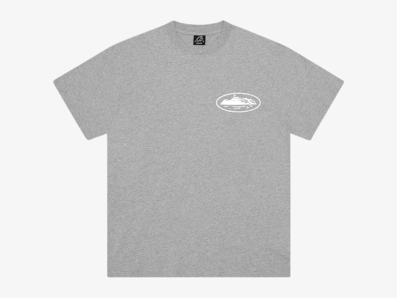 Corteiz Island T-Shirt Heather Grey