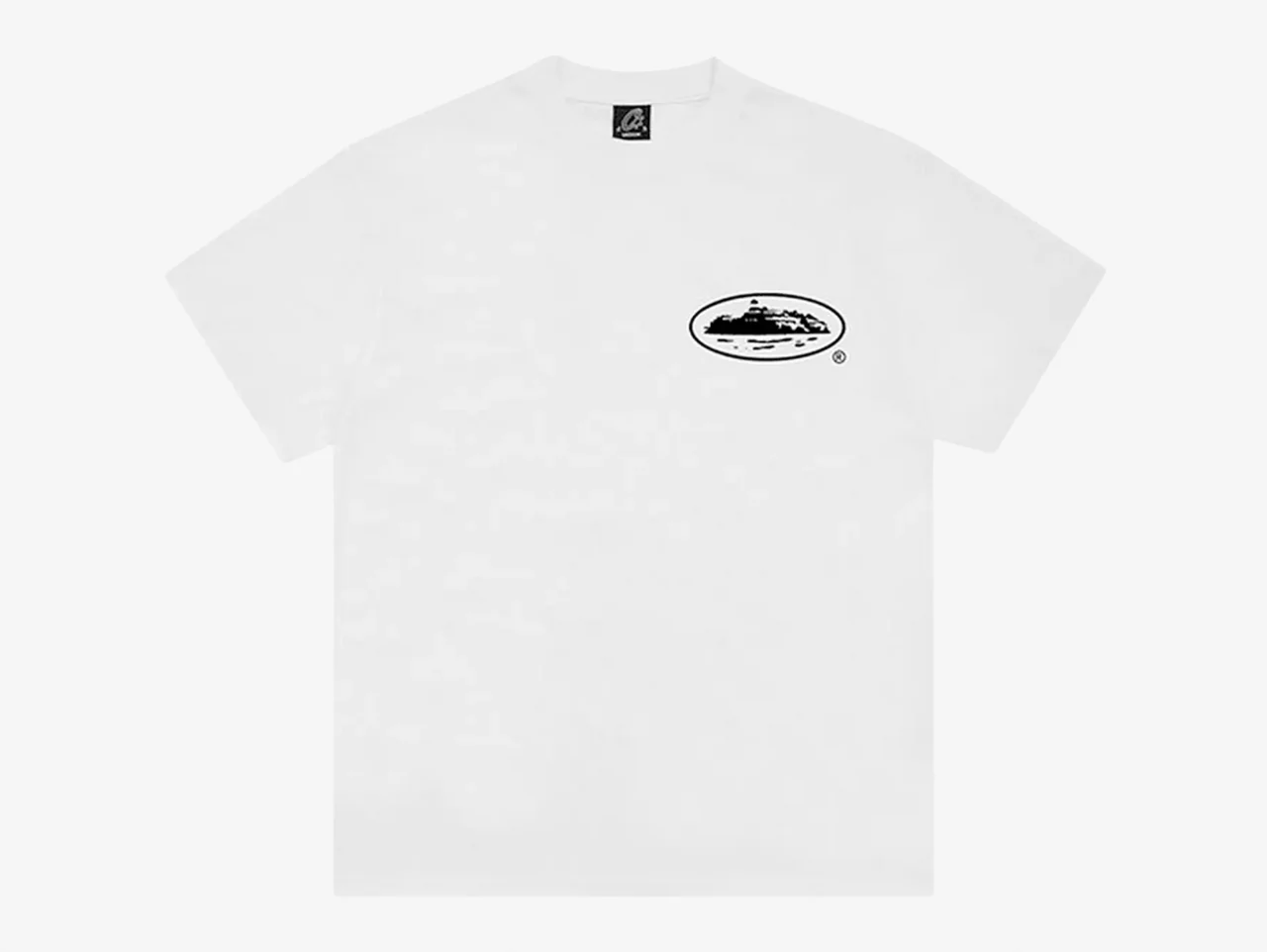 Corteiz Island T-Shirt White Black