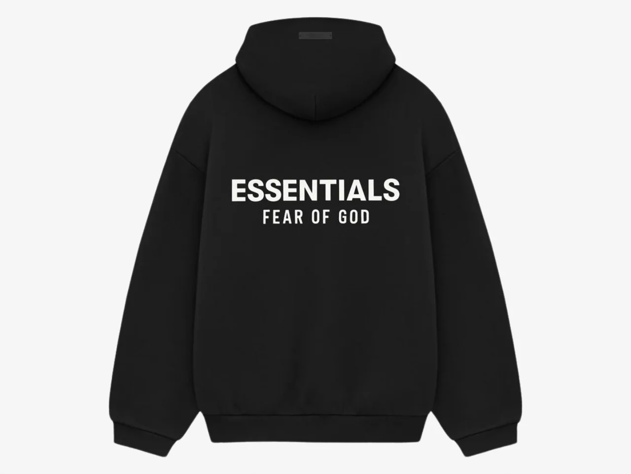 FOG Essentials Hoodie Black (FW24) - Image 2