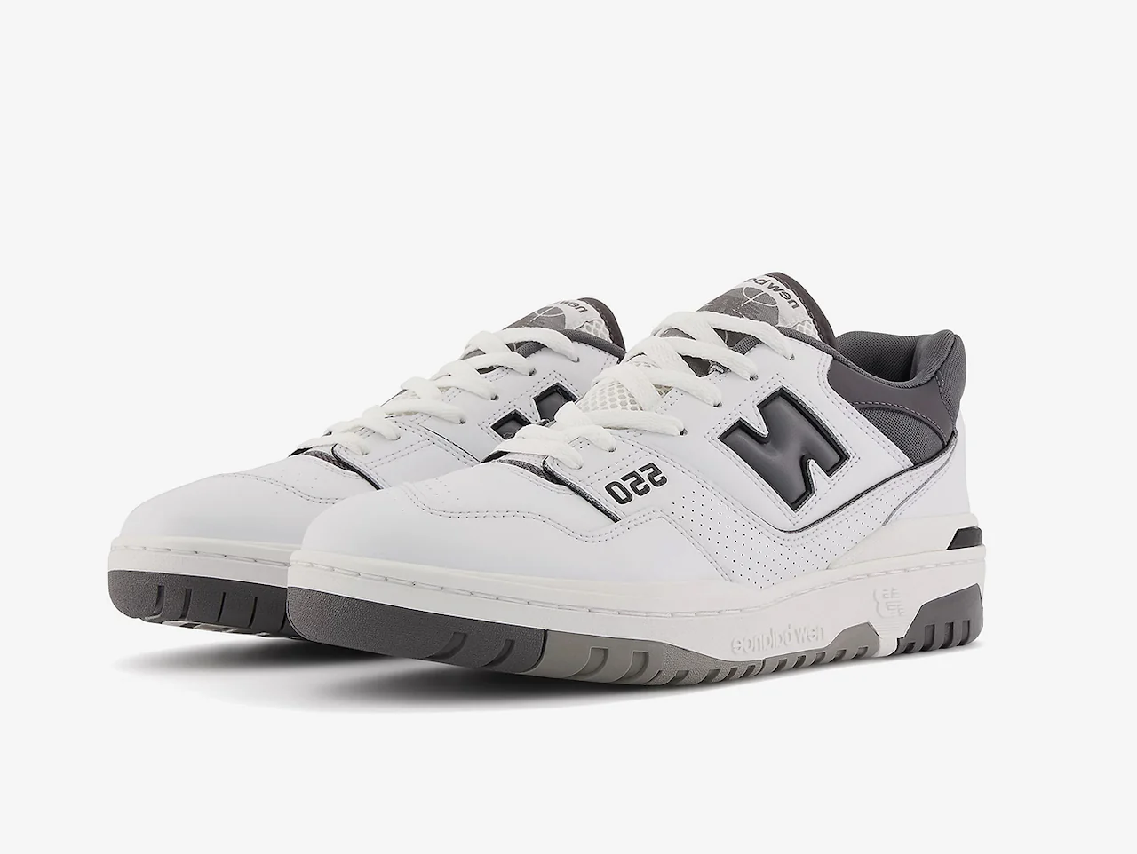New Balance 550 White Dark Grey - Image 2
