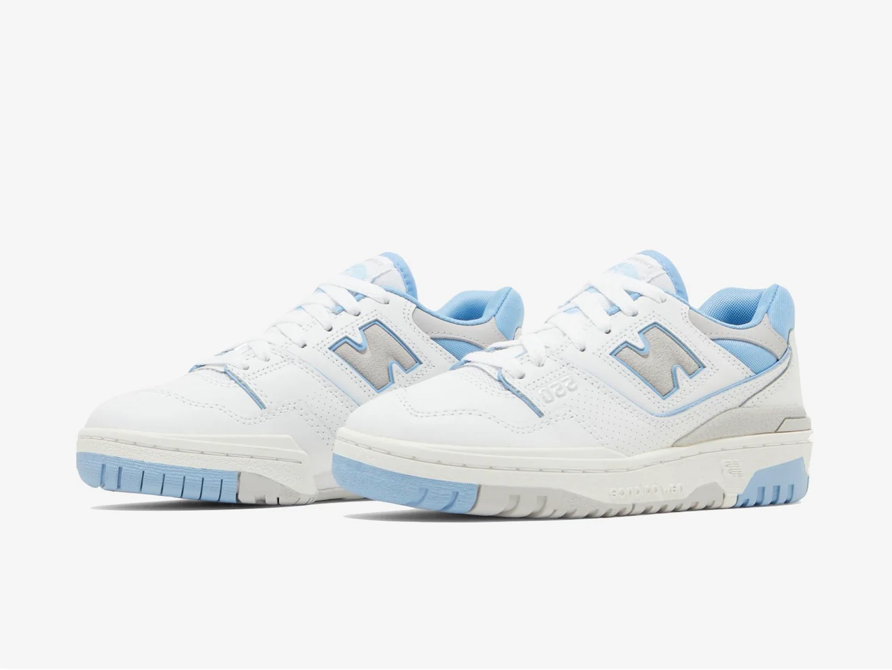 New Balance 550 White University Blue (W) - Image 2