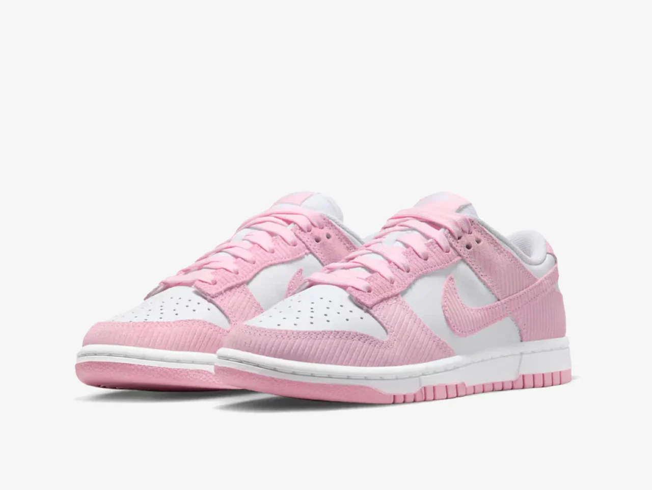 Nike Dunk Low Pink Corduroy (W) - Image 2