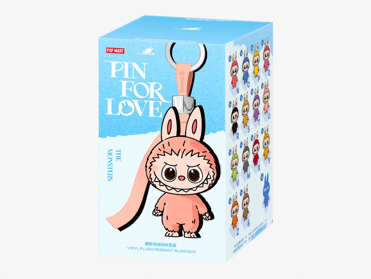 Pop Mart Labubu The Monsters Pin For Love Blind Box (N-Z)