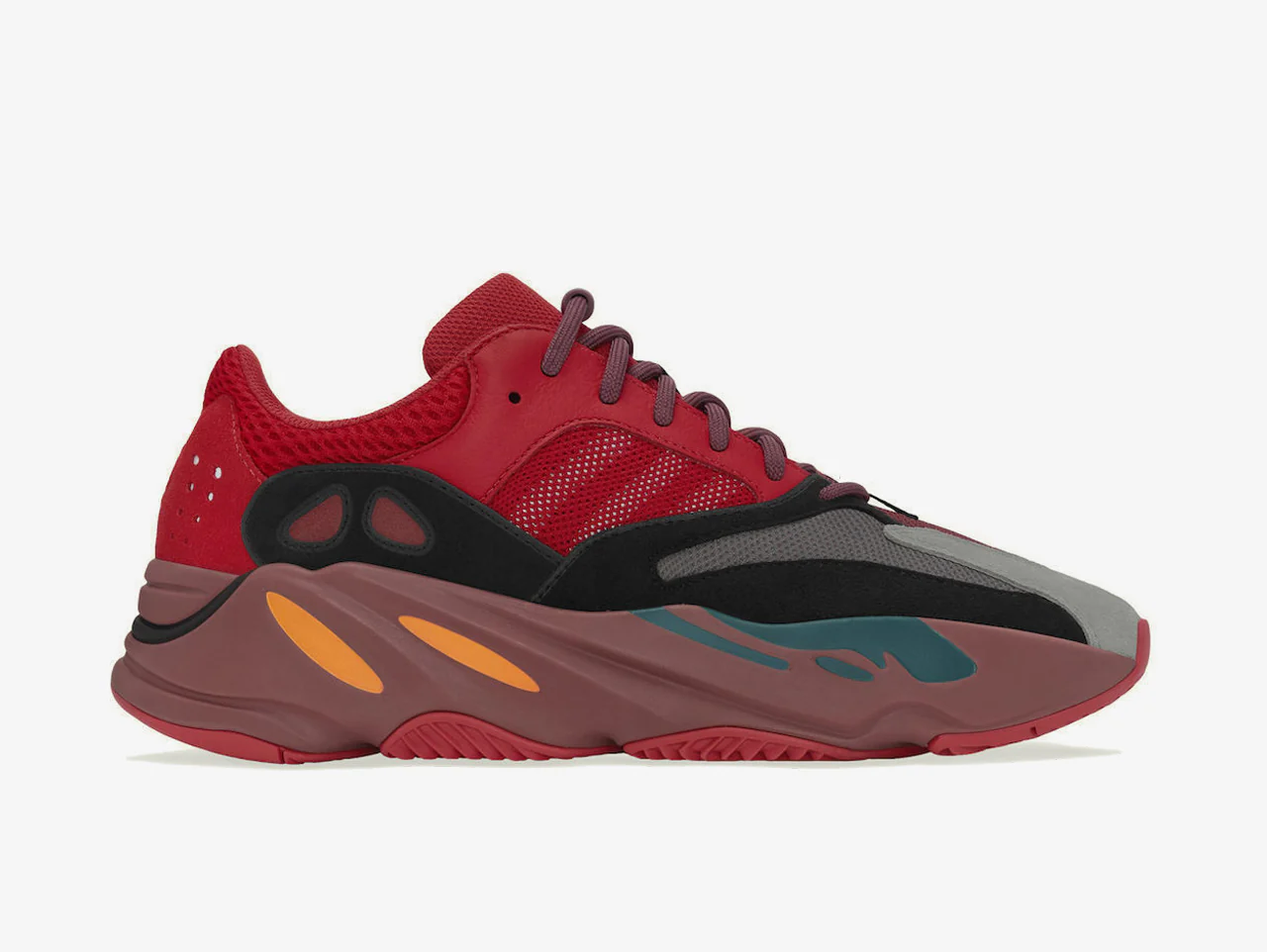 Yeezy 700 Hi-Res Red - Image 2